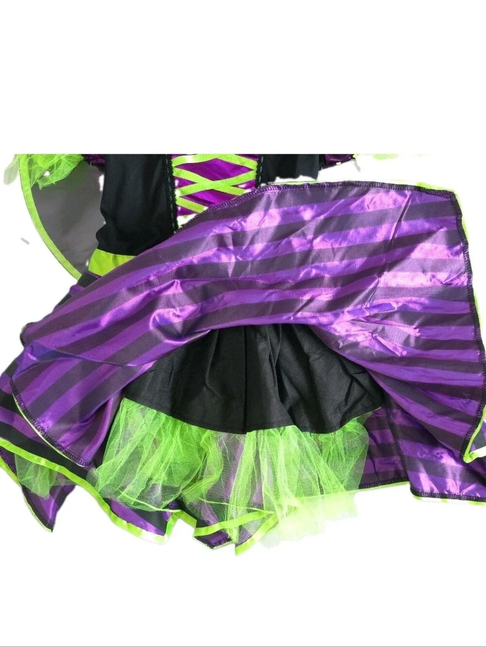 Goodmark Costume Girls Size 8-10 Witch Halloween Dress Hat Pretty Potion Medium
